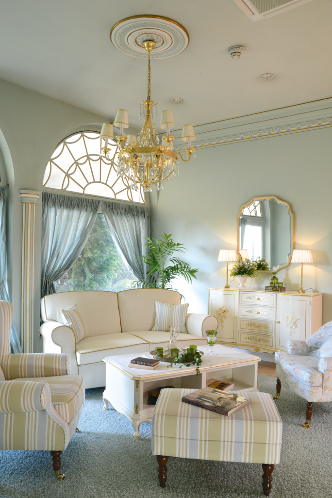 Wohnzimmer_hellblau_gruen - GLITZERSTÜBCHEN